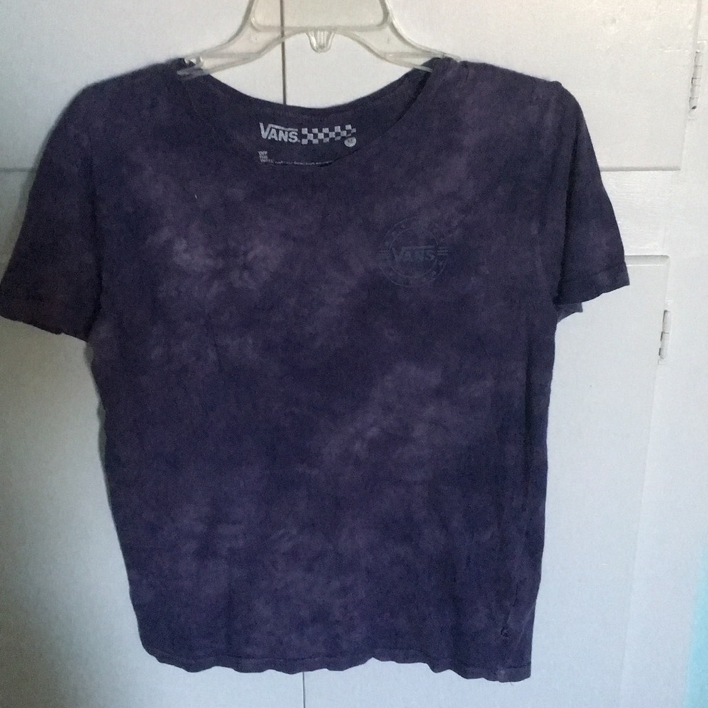 Vans purple acid wash Tshirt